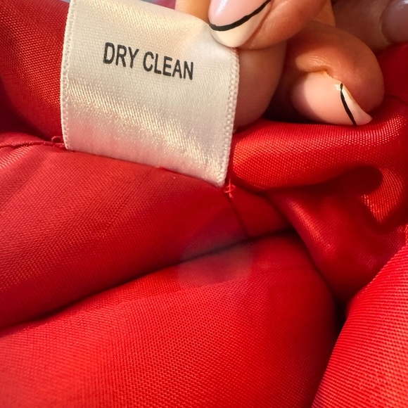 Talbots Red Women's Blazer with Black Buttons - Picture 8 of 8